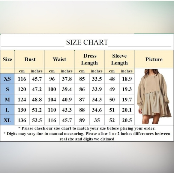 NEW FASHION Oversized White Sweatshirt Tunic Dress NWT! - Picture 9 of 9